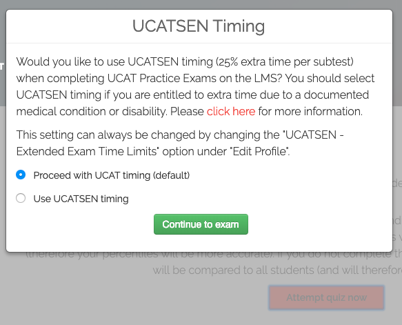 MedEntry’s UCAT Practice Exams are optimised for UCATSEN!