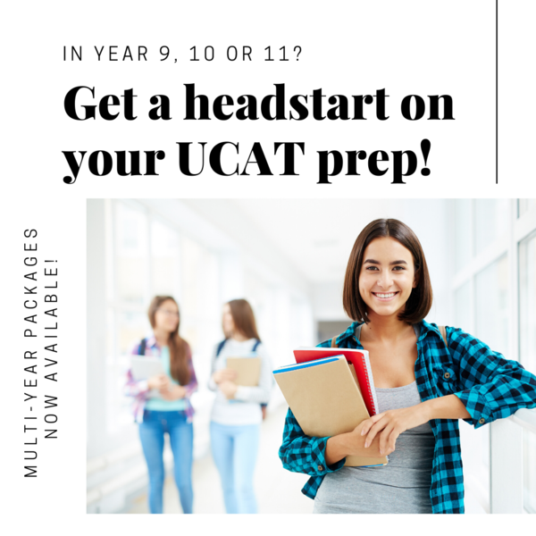 In year 11, 12 or 13? MedEntry Headstart UCAT Preparation Packages are now Available!
