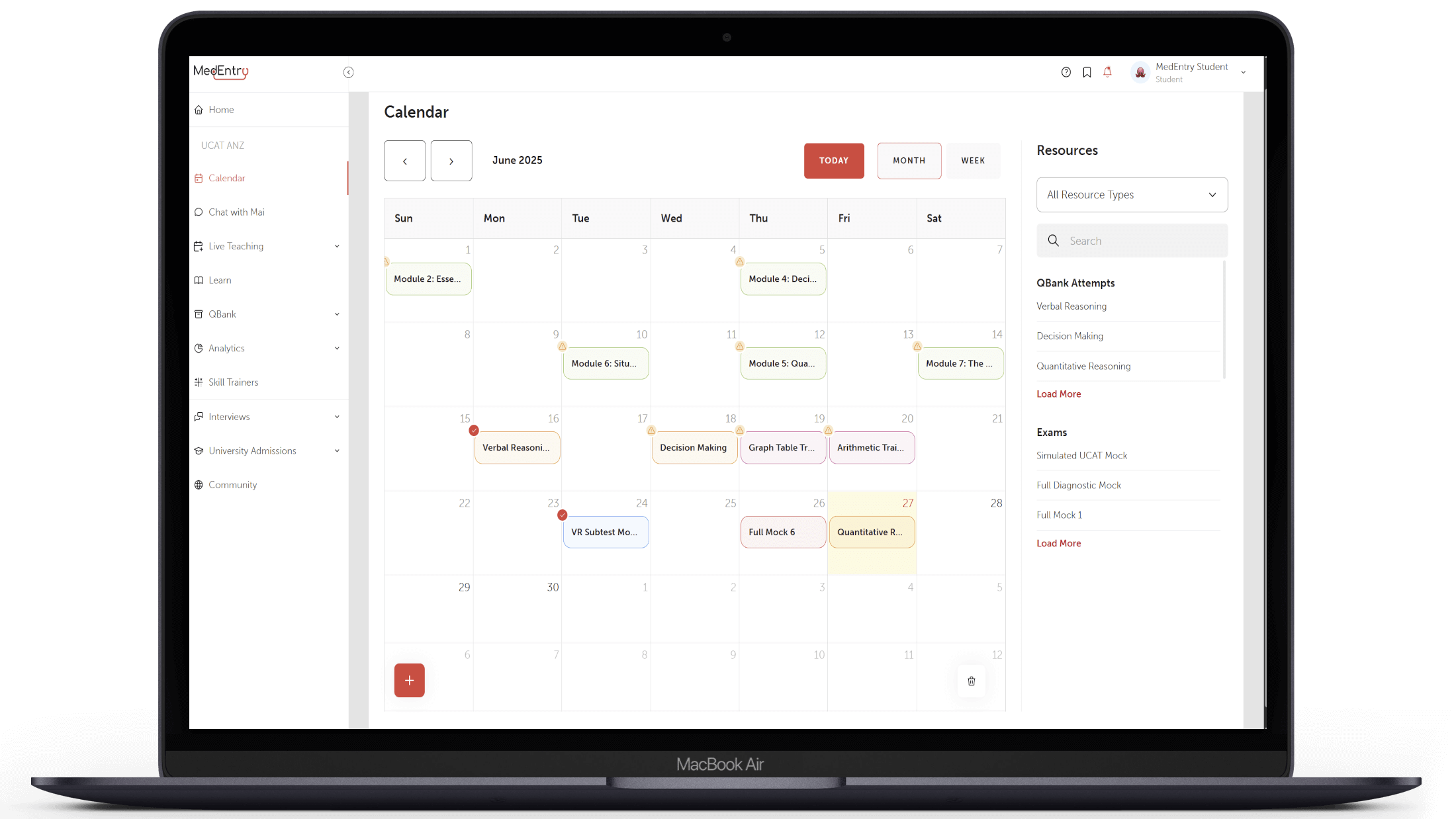 Interactive Study Planner